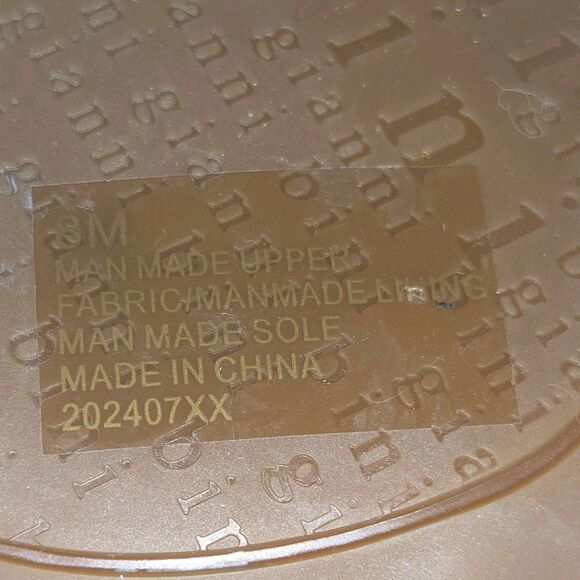 Gianni Bini Harrison Ankle Boots Booties Womens Size 8 Metallic Gold Party Club - Picture 9 of 12